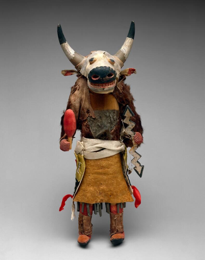 Buffalo Siwolo Kachina Figure All Works The Mfah Collections