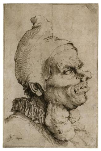 Large Grotesque Head (Man with Warts)