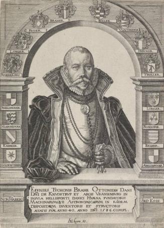 Portrait of Tycho Brahe, astronomer (without a hat)