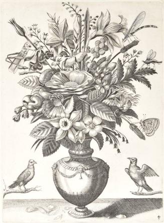 Bouquet of Flowers in Vase, Plate 4
