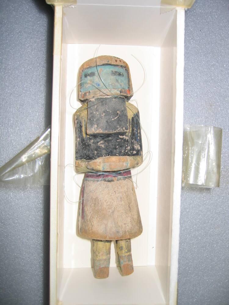 Angak China Long Hair Kachina Figure All Works The Mfah Collections