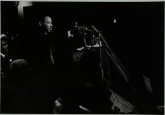Dr. King Reaching Out, Municipal Auditorium, Savannah, Georgia