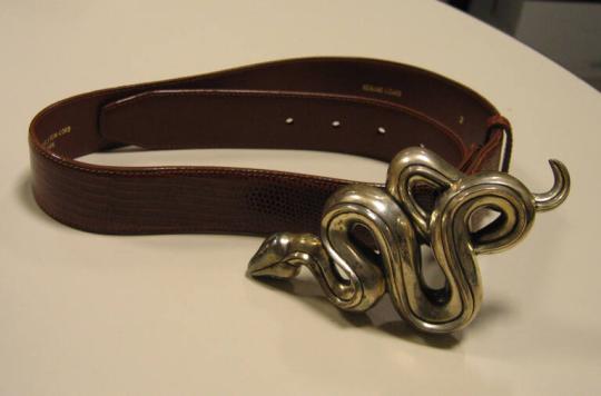 Serpent Buckled (no. SL30) and Belt (no. BC272)