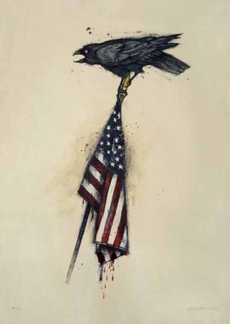 Raven on a Flag