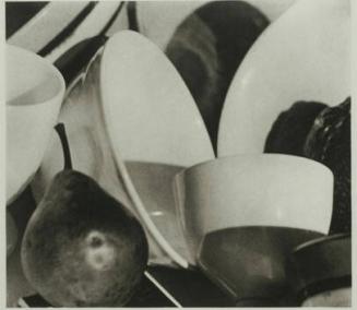 Still Life, Pear and Bowls