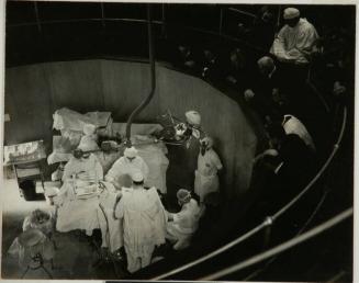 Death Takes a Holiday, Dr. John F. Erdmann Operating at New York Post-Graduate Hospital