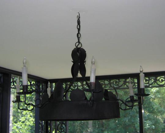 Chandelier (one of a pair)