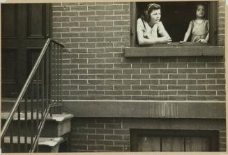 Two Children at Window