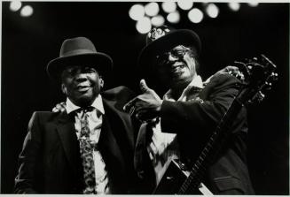 John Lee Hooker and Bo Diddly