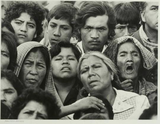 Watching the Pope, Mexico City