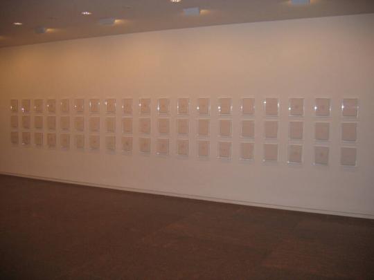 as installed in 2008.  Curator Gilbert Vicario says that this is the proper installation for th ...