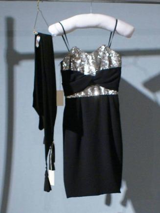 Cocktail Dress with Stole