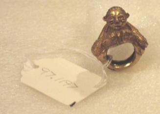 Ring with human head