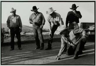 Ranchers Playing Marbles