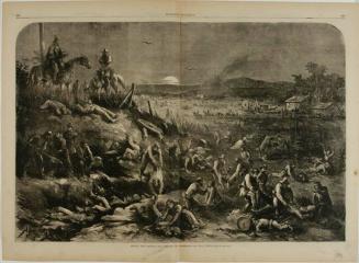 After the Battle - The Rebels in Possession of the Field