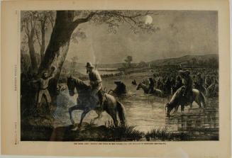 The Rebel Army Crossing The Fords Of The Potomac For The Invasion Of Maryland