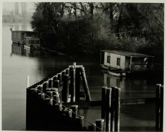 Houseboats on Georgiana Slough