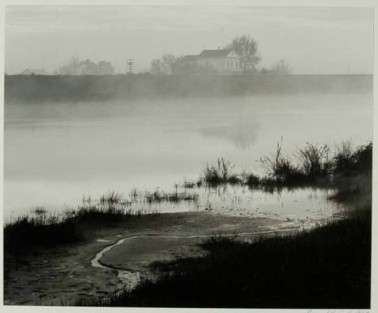 Ranch House and Tule Fog