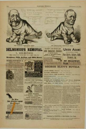The Tammany  Democratic Tiger-The Repudiation Democratic Tiger
