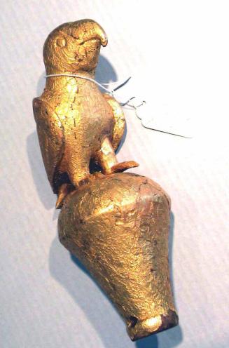 Finial of a parrot