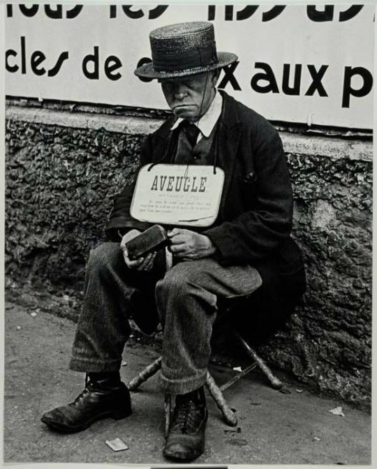 Blind Man, Paris