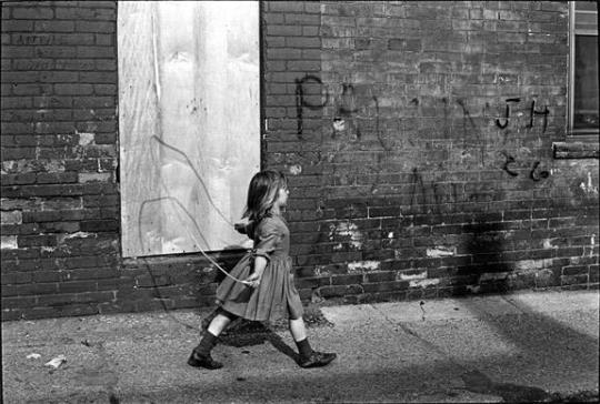 Girl Skipping, Treffan Court, Toronto