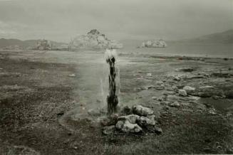 Capped Geyser, North Shore, Pyramid Lake, Nevada