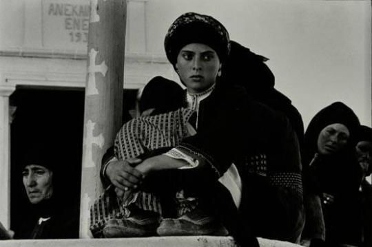 Watching the Dance in the Square, Olympos, Karpathos