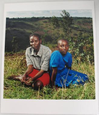 Justine with her daughter Alice, Gahini, Rwanda