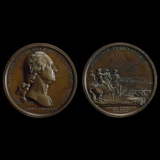 Medal: George Washington Before Boston