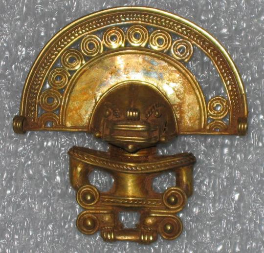 front of object