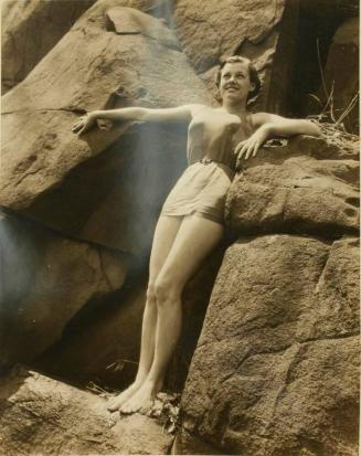Model with Rocks