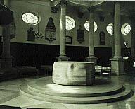 St. Stephen Walbrook with Henry Moore's Altar Table 810N93