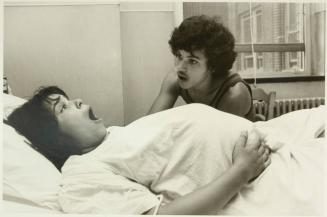 Victor and Jeanette During Her Early Stages of Labor, July 19, 1978