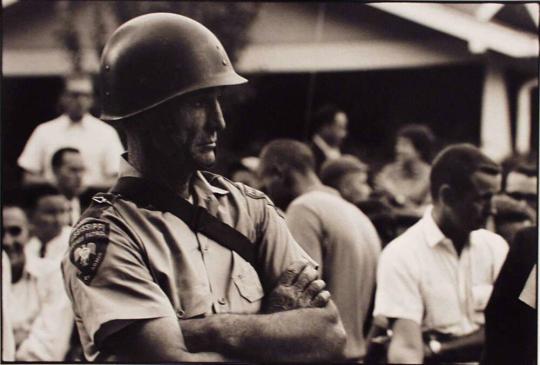 Oxford, Mississippi, 1962, Waiting for James Meredith, the First African American to Register at the University of Mississippi