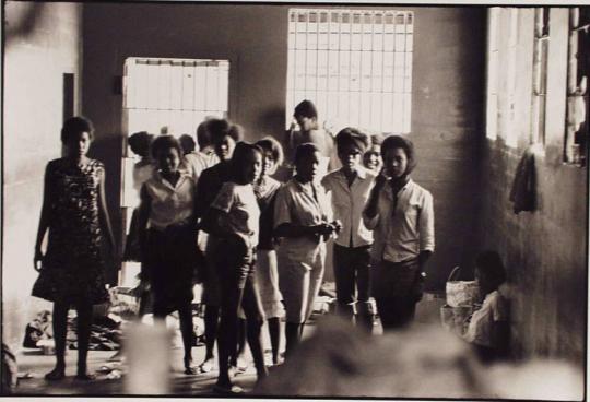 Leesburg, Georgia, 1963, Arrested for Demonstrating in Americus, Teenage Girls are Kept in a Stockade in the Countryside