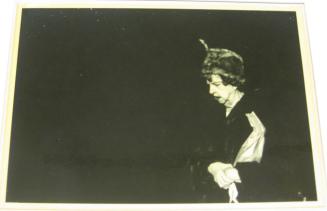 Untitled (woman with fur hat, DC)