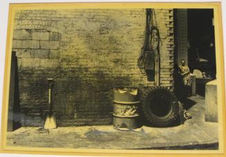 Untitled (man, tire, shovel, DC)