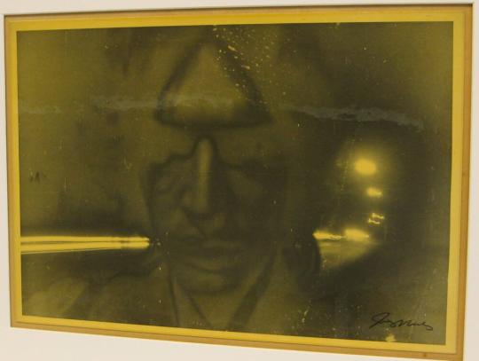 Untitled (solarized self-portrait, Rochester, NY)