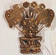 Pendant in the shape of a figure