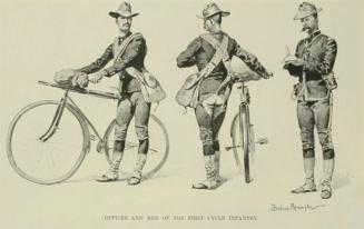 Officer and Men of the First Cycle Infantry
