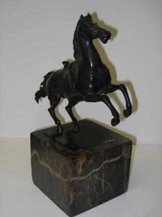 Figure of Caparisoned Rampant Horse