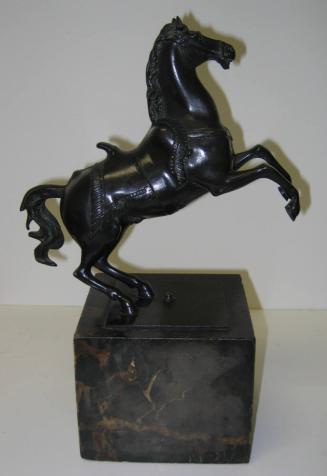 Figure of Caparisoned Rampant Horse