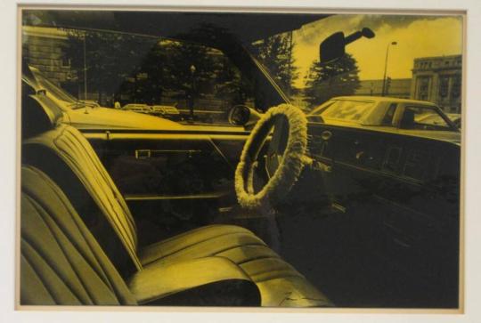 Untitled (fur covered steering wheel, DC)