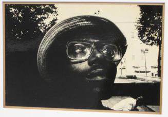 Untitled (man with hat and thick glasses, DC)