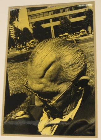 Untitled (man with gray hair and creased forehead, DC)