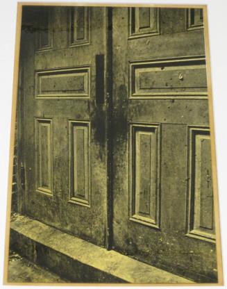 Untitled (door with handprints, DC)