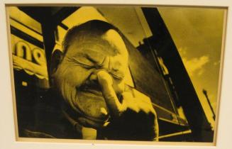 Untitled (man touching his nose, DC)