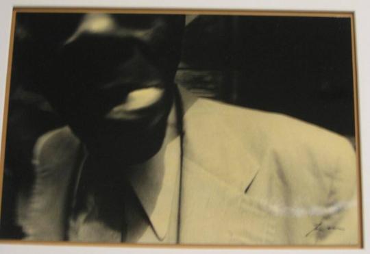 Untitled (man with white teeth showing, DC)