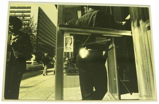 Untitled (store guard with shiny handcuffs, DC)